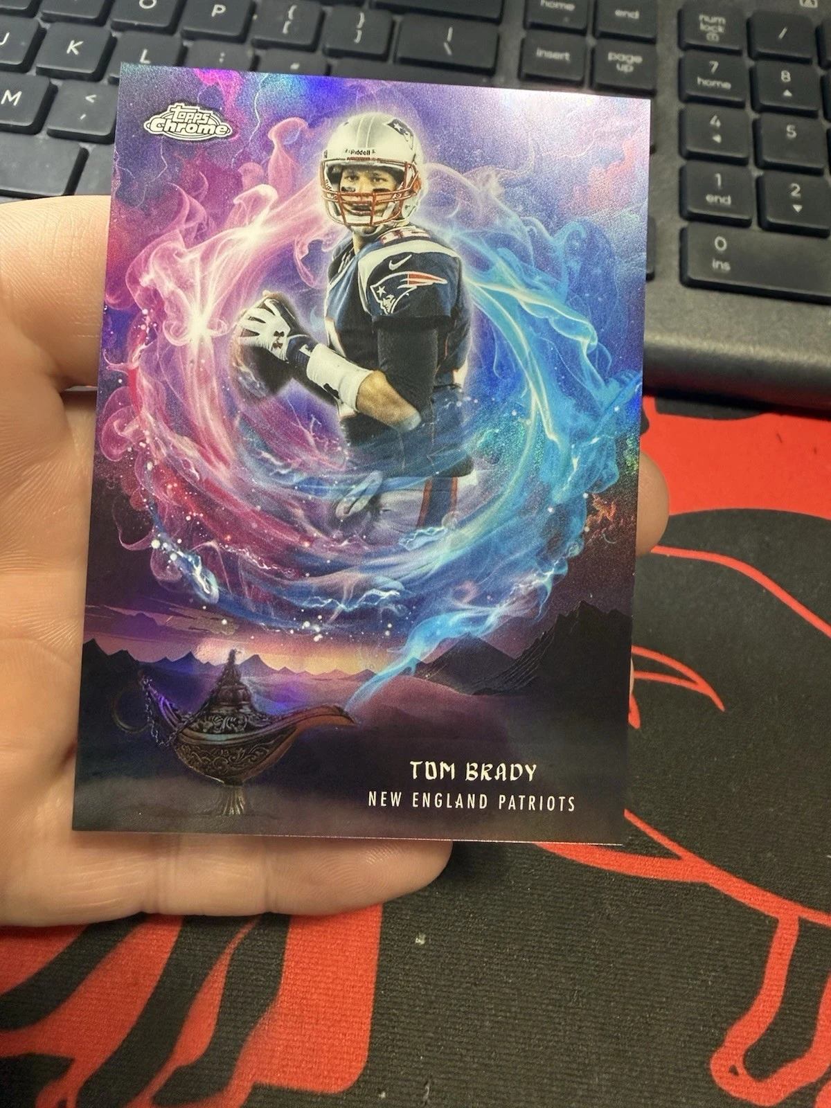 Tom Brady 2025 Topps Chrome Football card