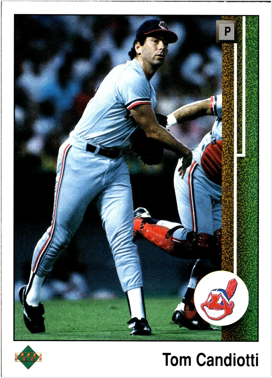 Tom Candiotti 1989 Upper Deck #470 baseball card - Front