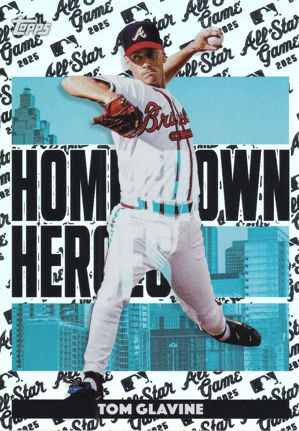 Tom Glavine 2025 Topps All Star Game #HH-6 Homegrown Heroes baseball card - Front