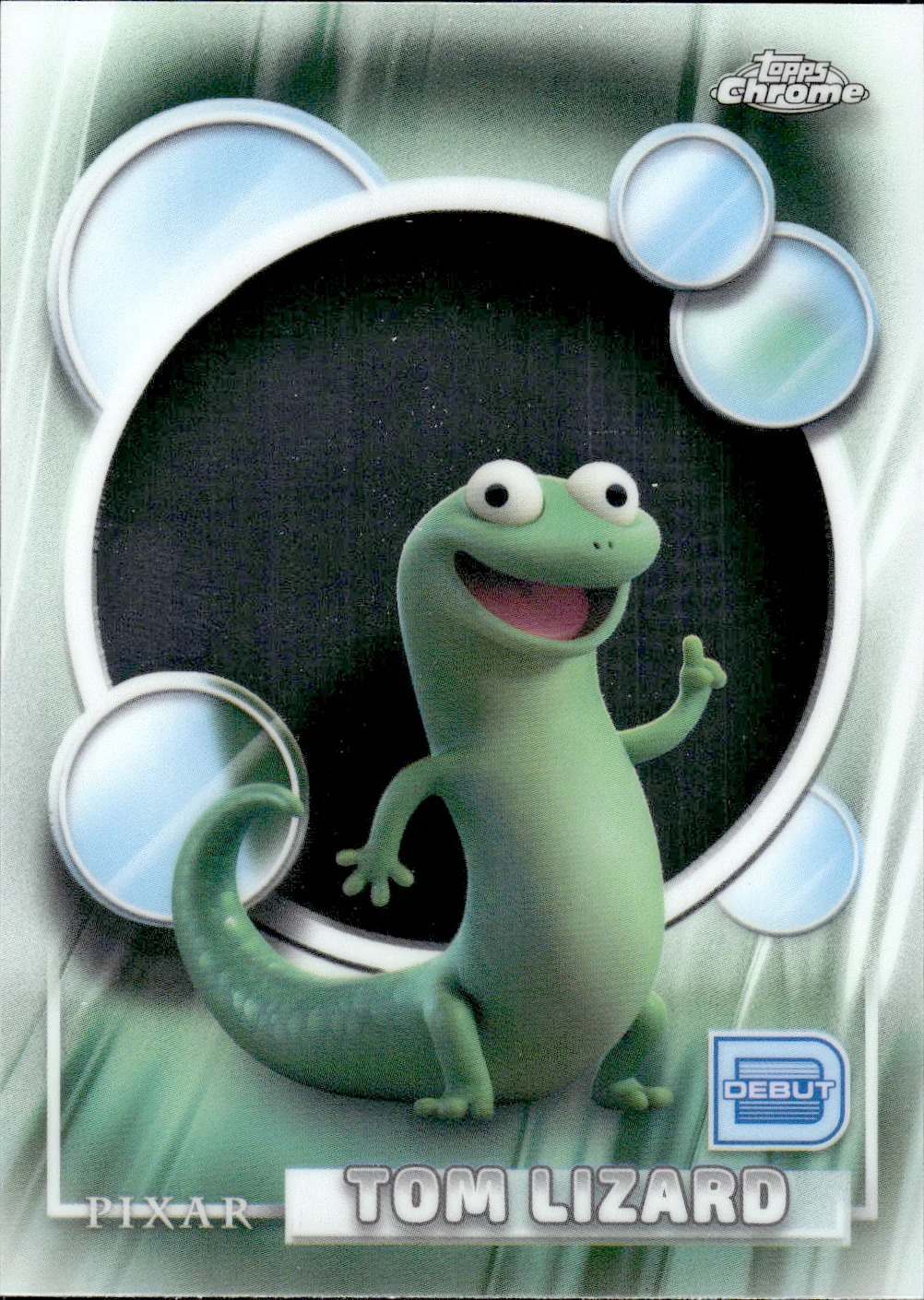 Tom Lizard #114 2026 Topps Chrome Disney trading card - Front