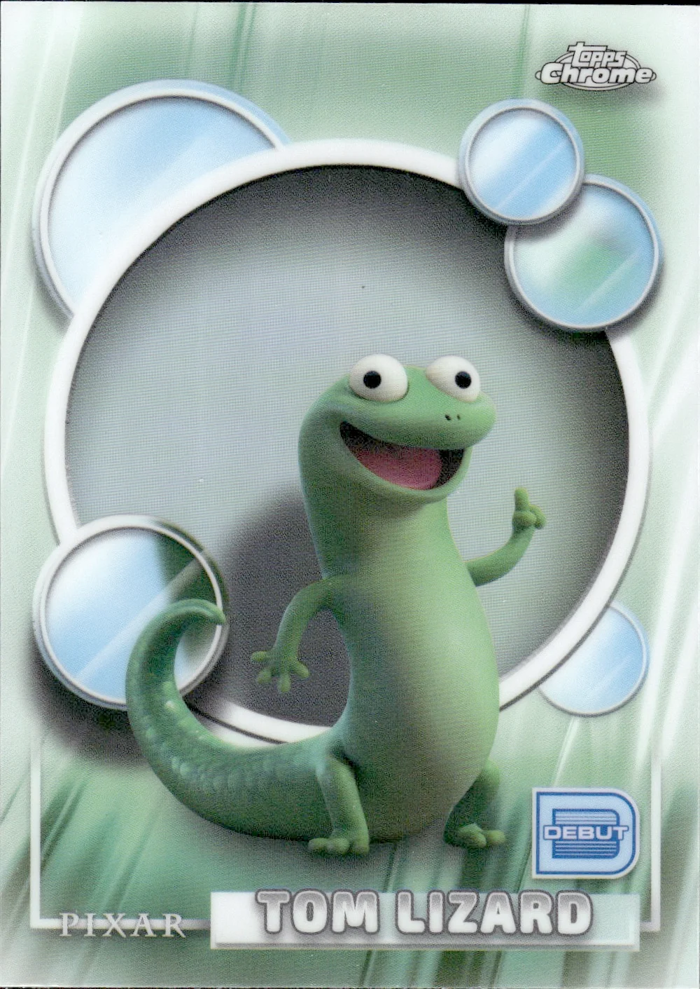 Tom Lizard #114 Refractor 2026 Topps Chrome Disney trading card - Front