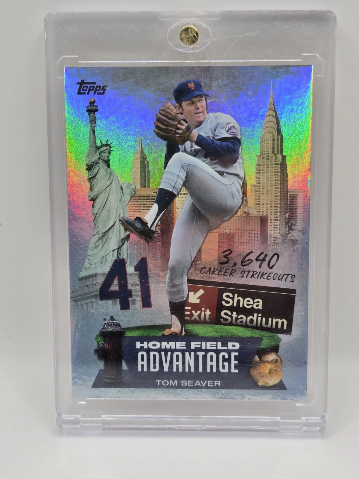 Tom Seaver #LHA-11 2022 Topps Update Series Baseball Legendary Home Field Advantage front