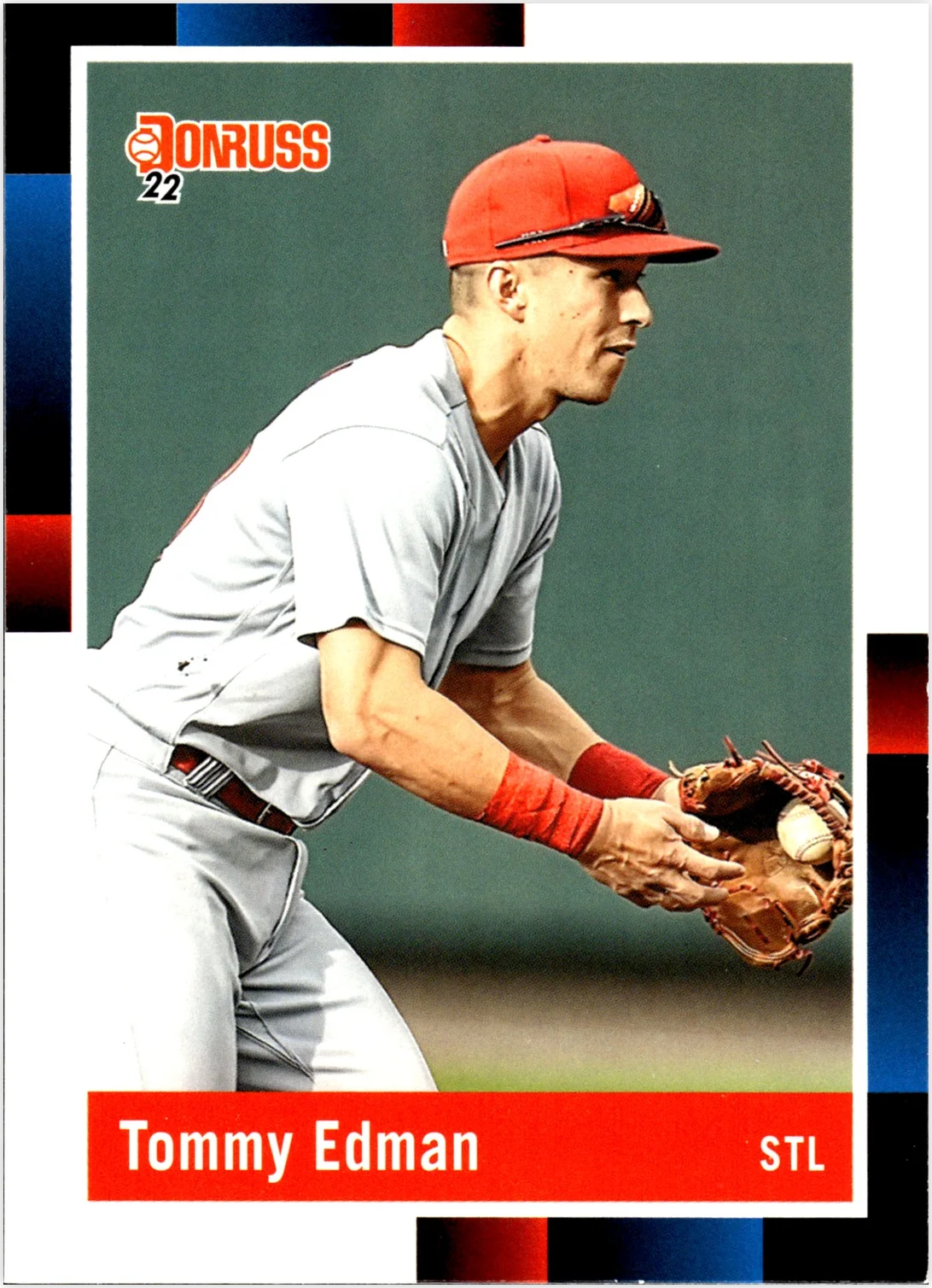 Tommy Edman 2022 Donruss #270 baseball card - Front