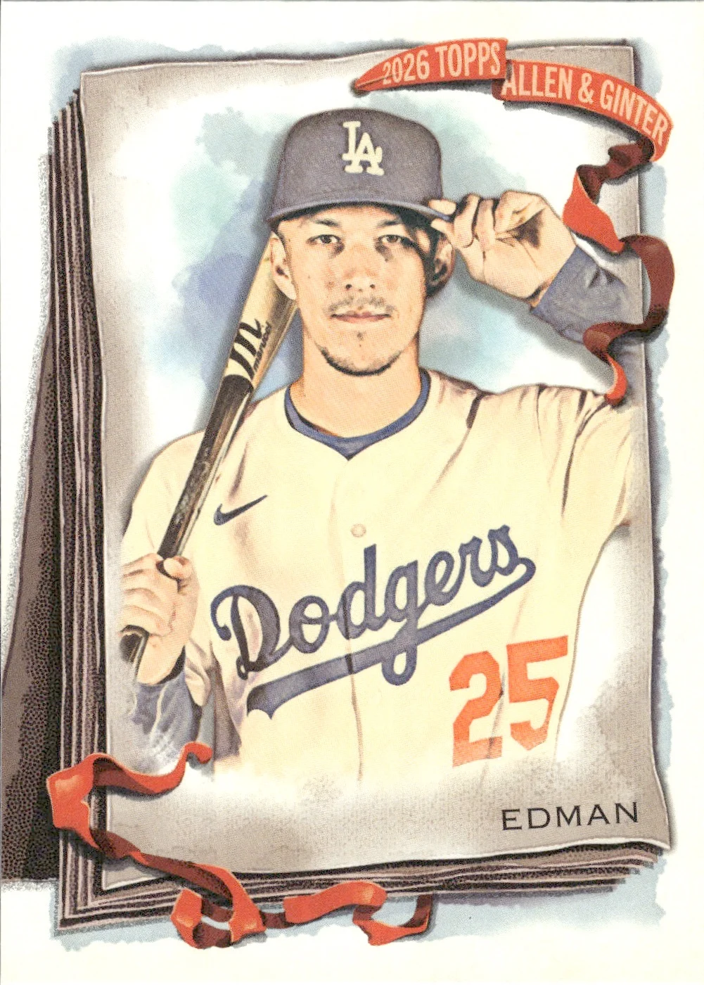 Tommy Edman #77 2026 Topps Allen & Ginter trading card - Front