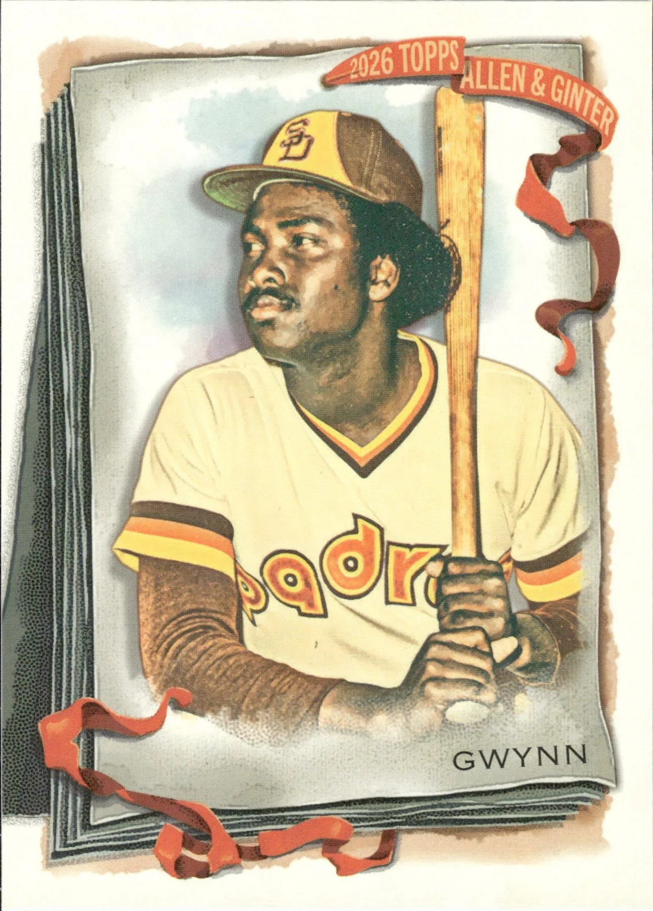 Tony Gwynn #8 2026 Topps Allen & Ginter The World's Champions trading card - Front