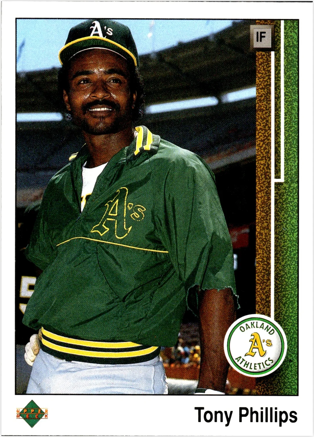 Tony Phillips 1989 Upper Deck #267 baseball card - Front