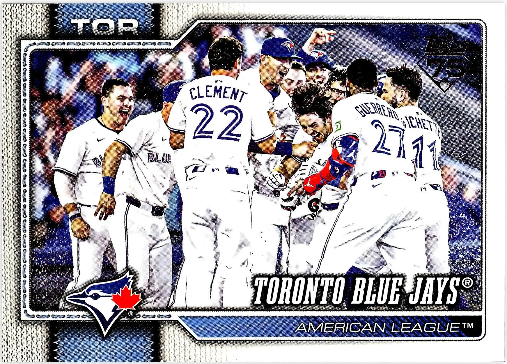 Toronto Blue Jays 2026 Topps #113 baseball card - Front