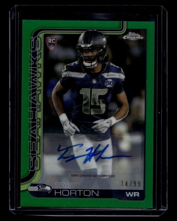 Tory Horton 2025 Topps Chrome Football card