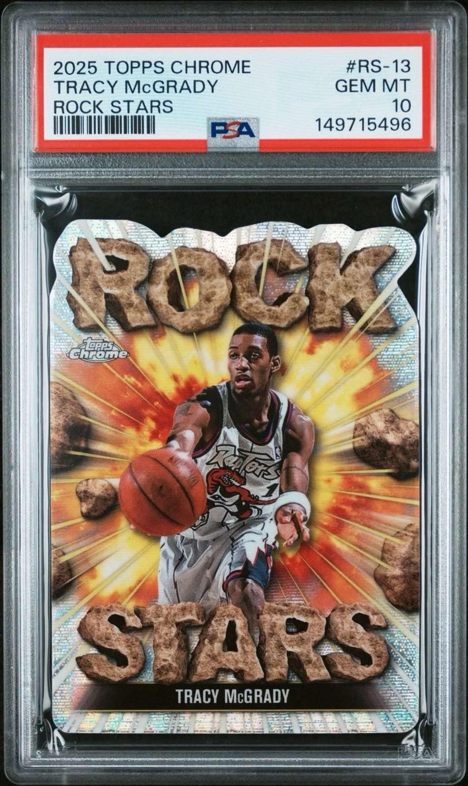 Tracy McGrady 2025-26 Topps Chrome card