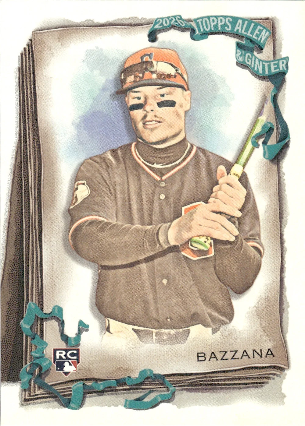 Travis Bazzana #159 Rookie Card 2026 Topps Allen & Ginter trading rookie card - Front