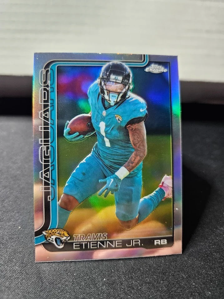 Travis Etienne Jr. 2025 Topps Chrome Football card