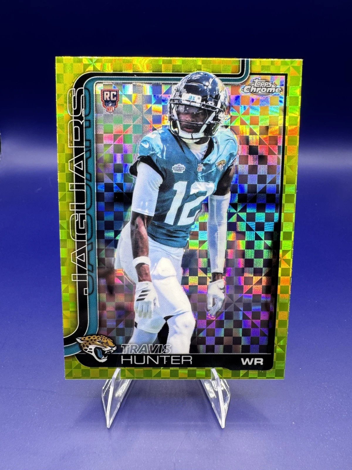 Travis Hunter 2025 Topps Chrome Football card