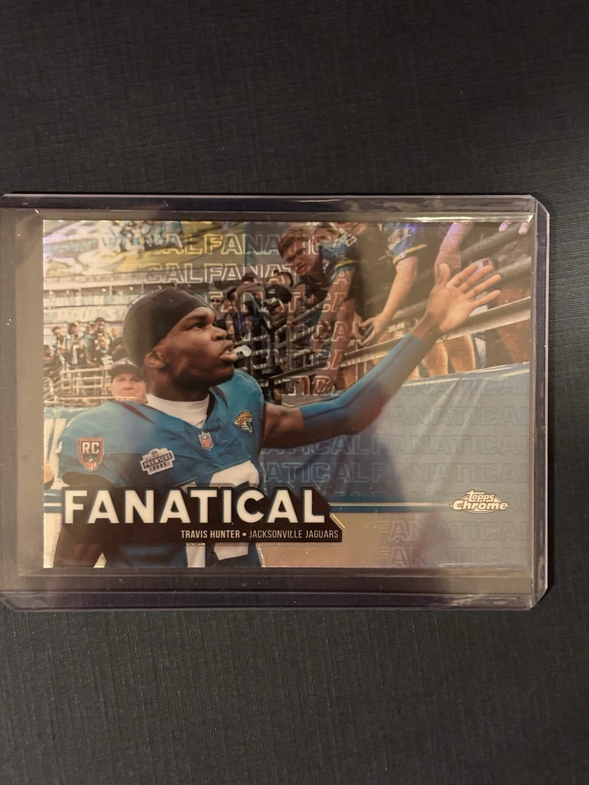 Travis Hunter 2025 Topps Chrome Football card