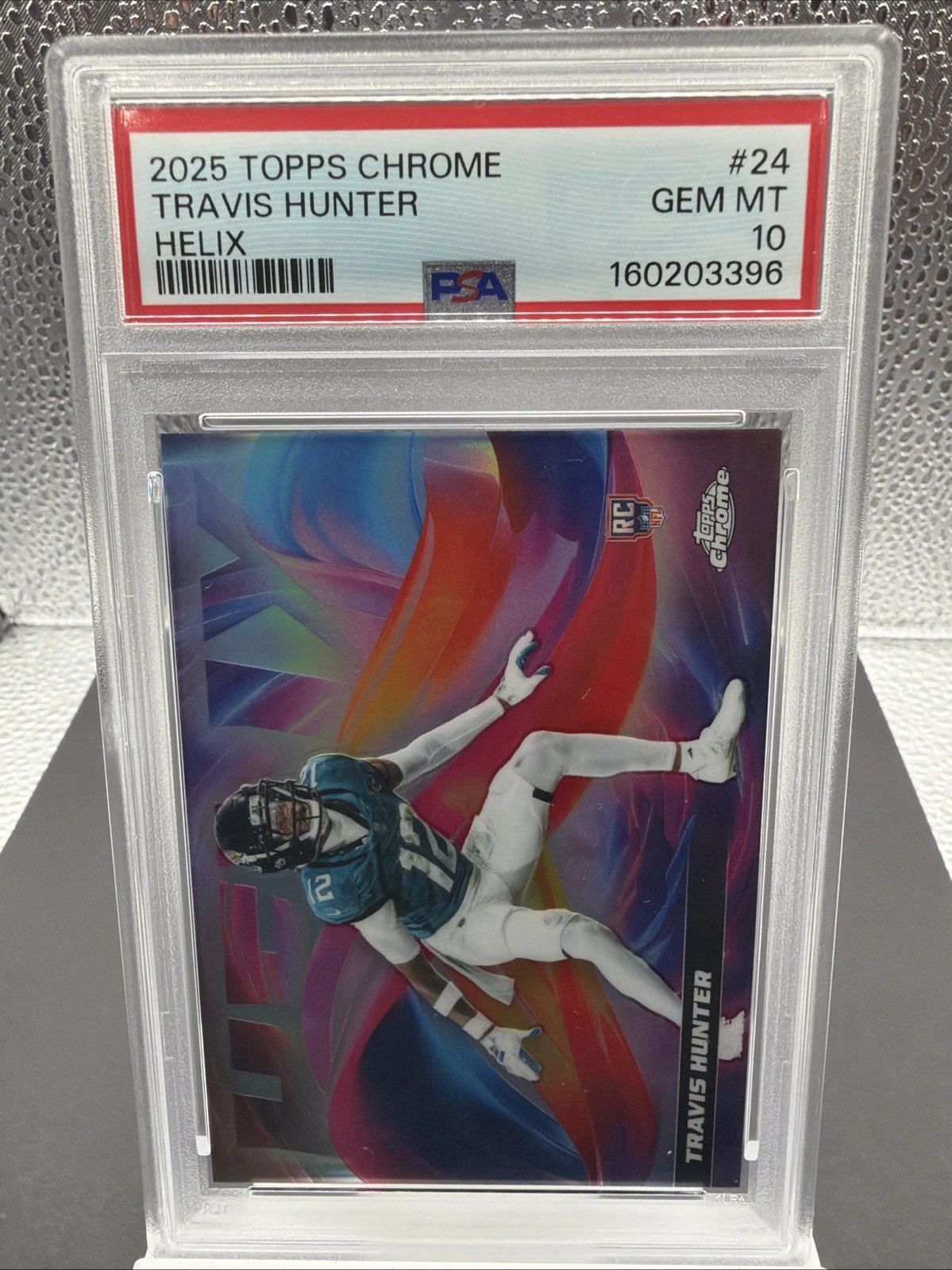 Travis Hunter 2025 Topps Chrome Football card