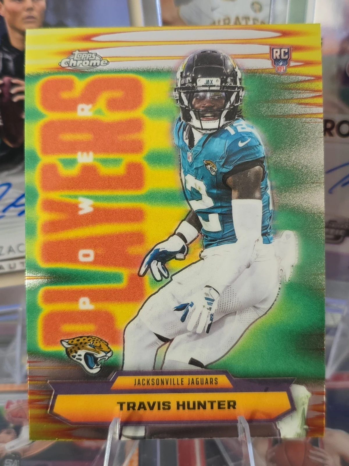 Travis Hunter 2025 Topps Chrome Football card
