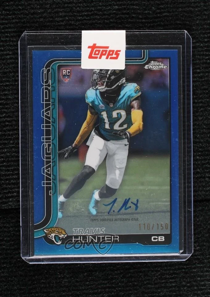 Travis Hunter 2025 Topps Chrome Football card