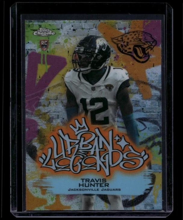 Travis Hunter 2025 Topps Chrome Football card
