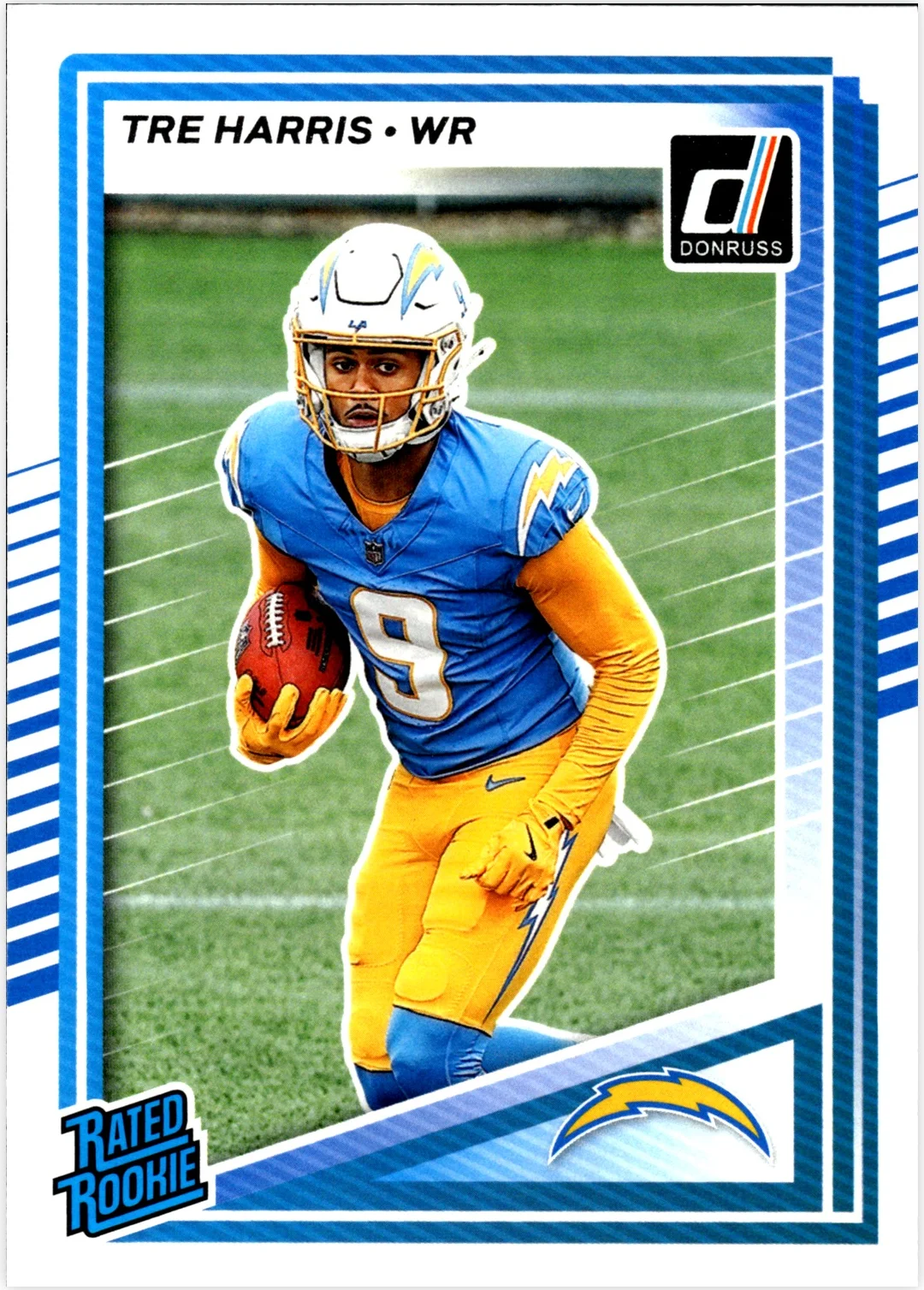 Tre Harris 2025 Donruss #329 football rookie card - Front