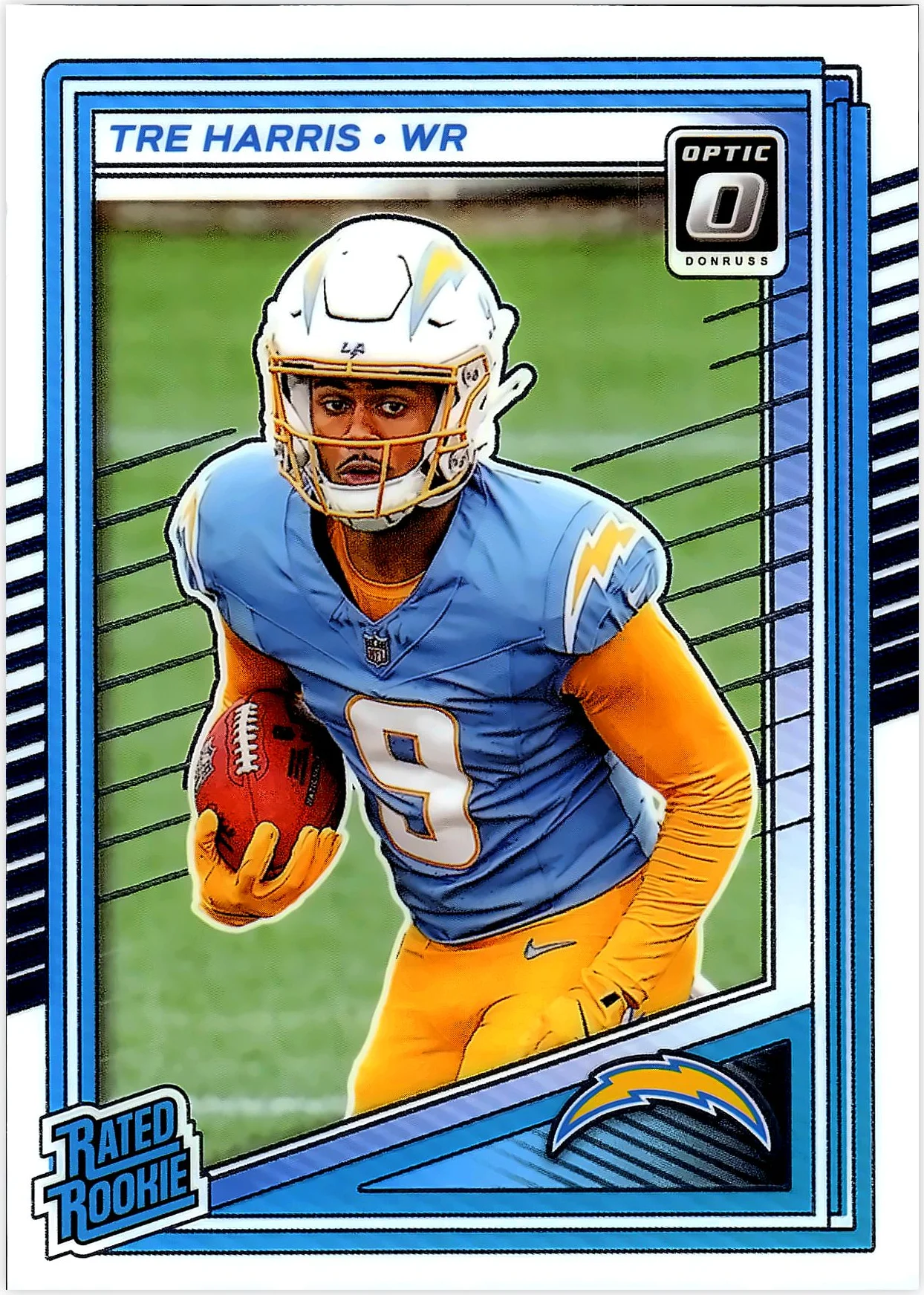 Tre Harris 2025 Donruss Optic #229 football rookie card - Front