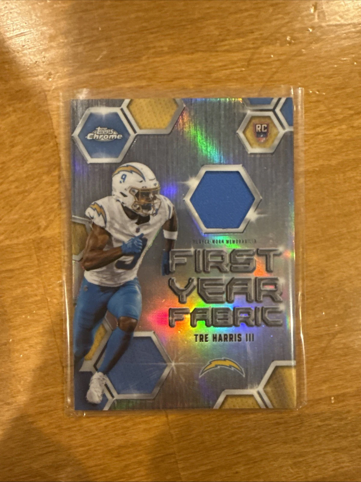 Tre Harris III 2025 Topps Chrome Football card