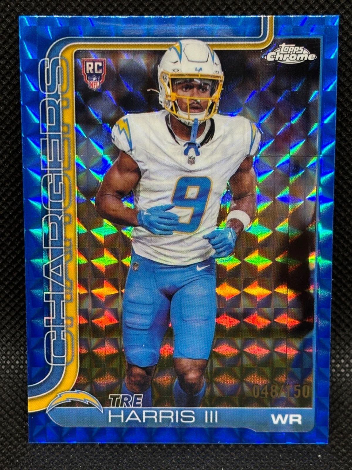 Tre Harris III 2025 Topps Chrome Football card