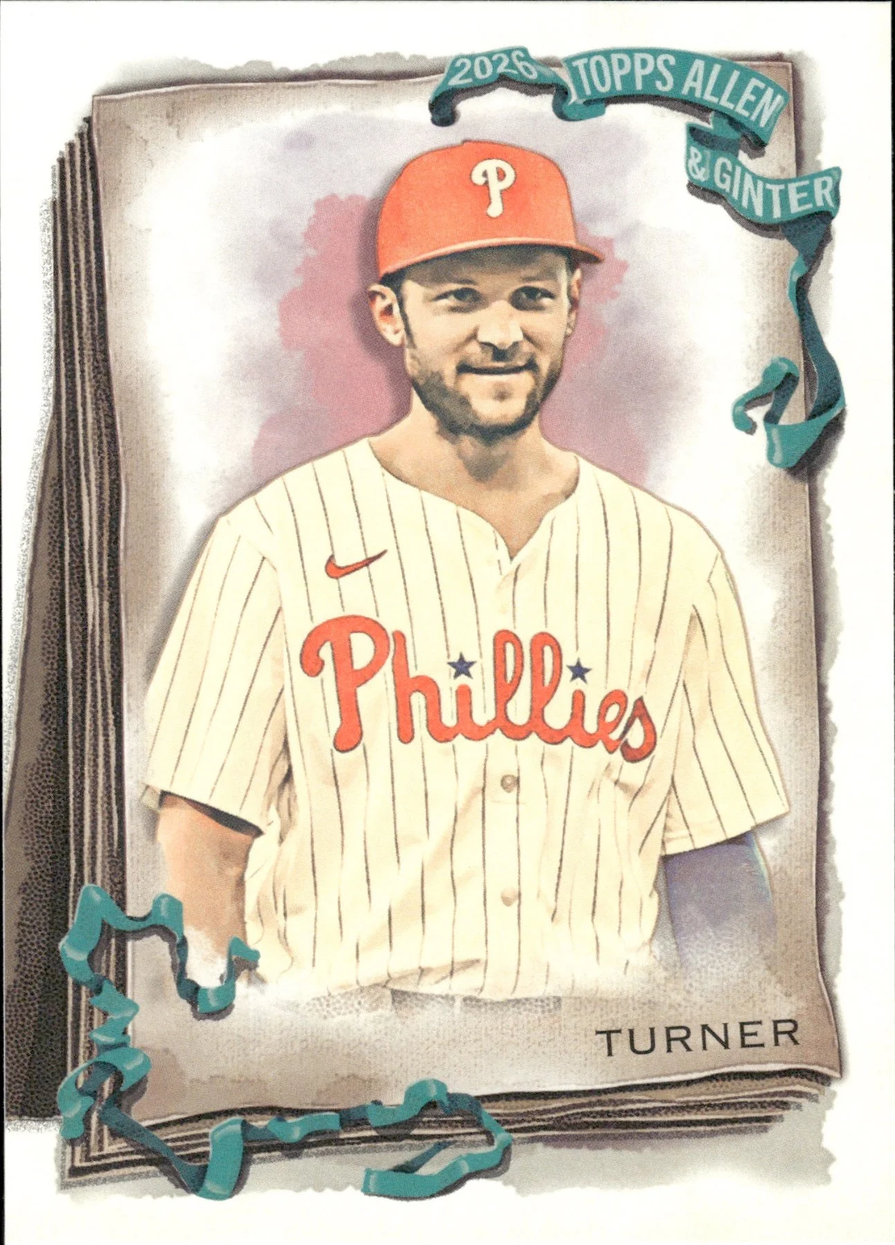 Trea Turner #84 2026 Topps Allen & Ginter trading card - Front