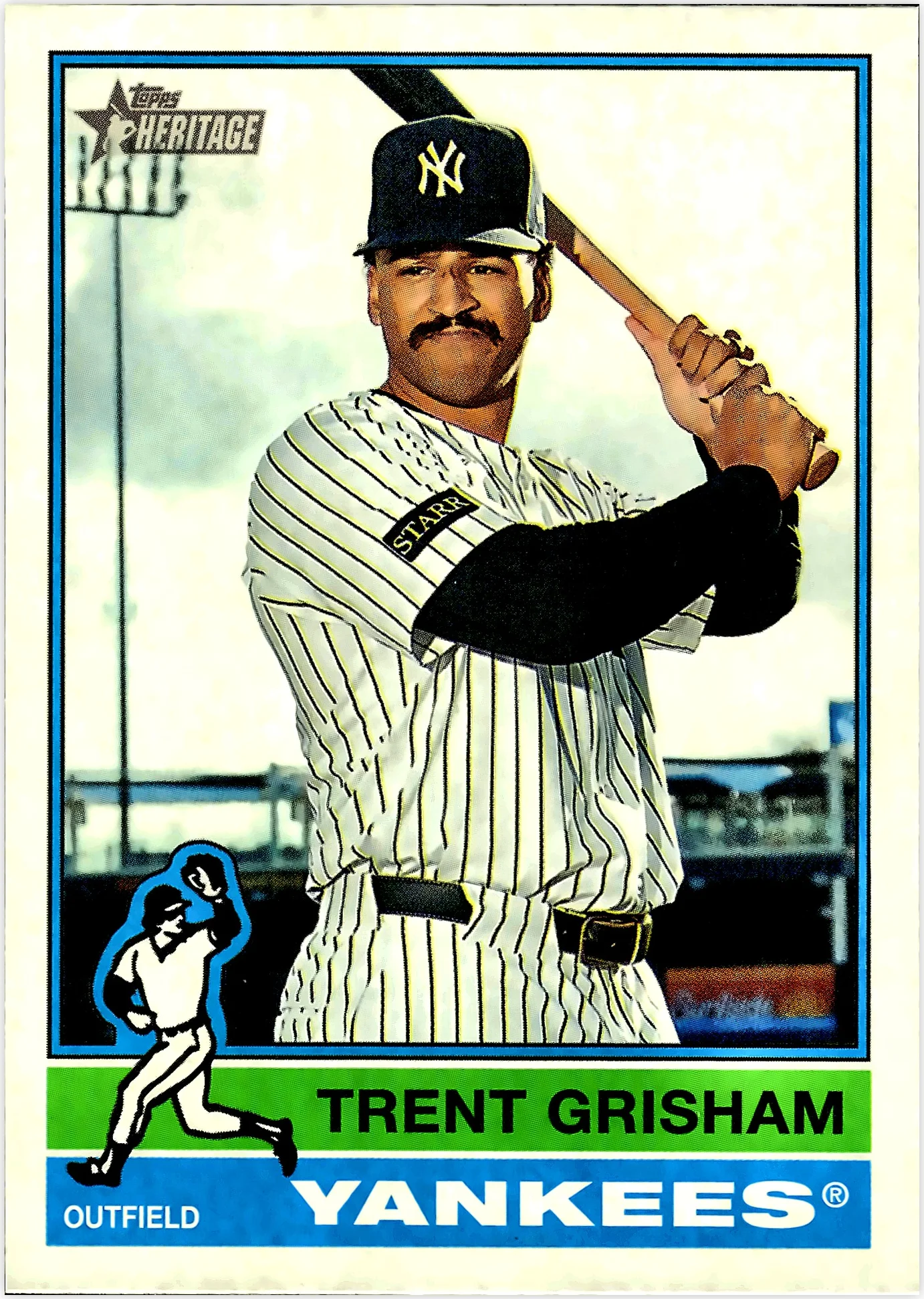 Trent Grisham 2025 Topps Heritage #716 baseball card - Front