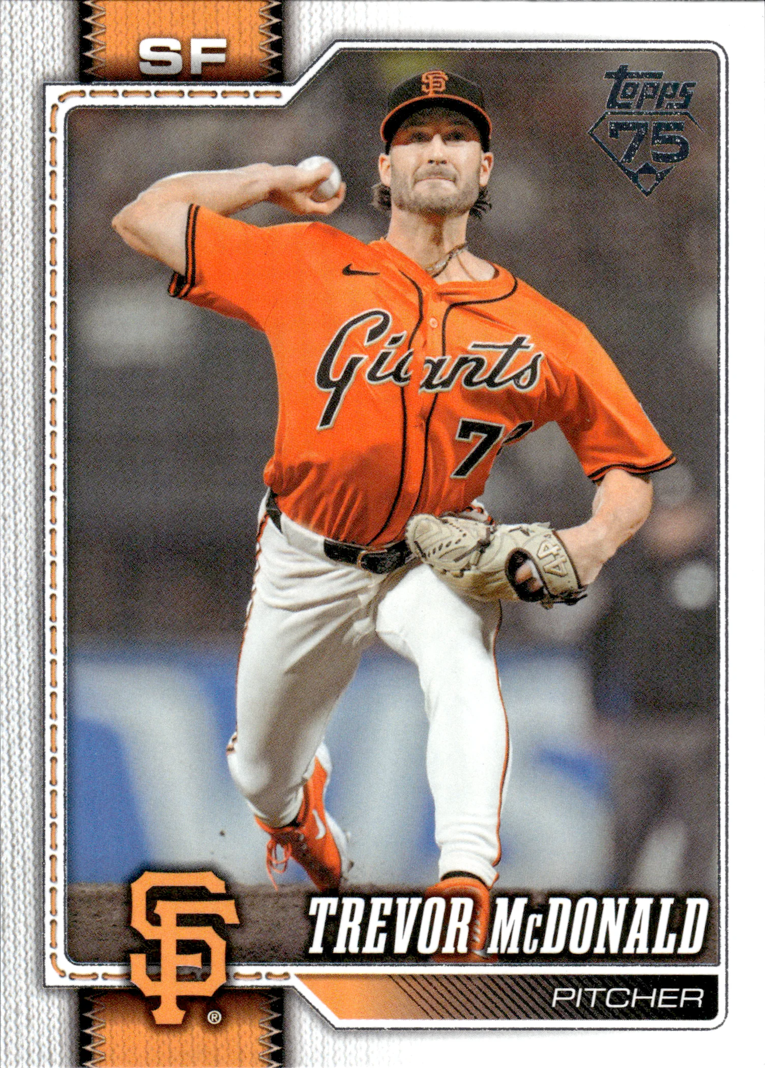 Trevor McDonald #466 2026 Topps Series 2 baseball card - Front