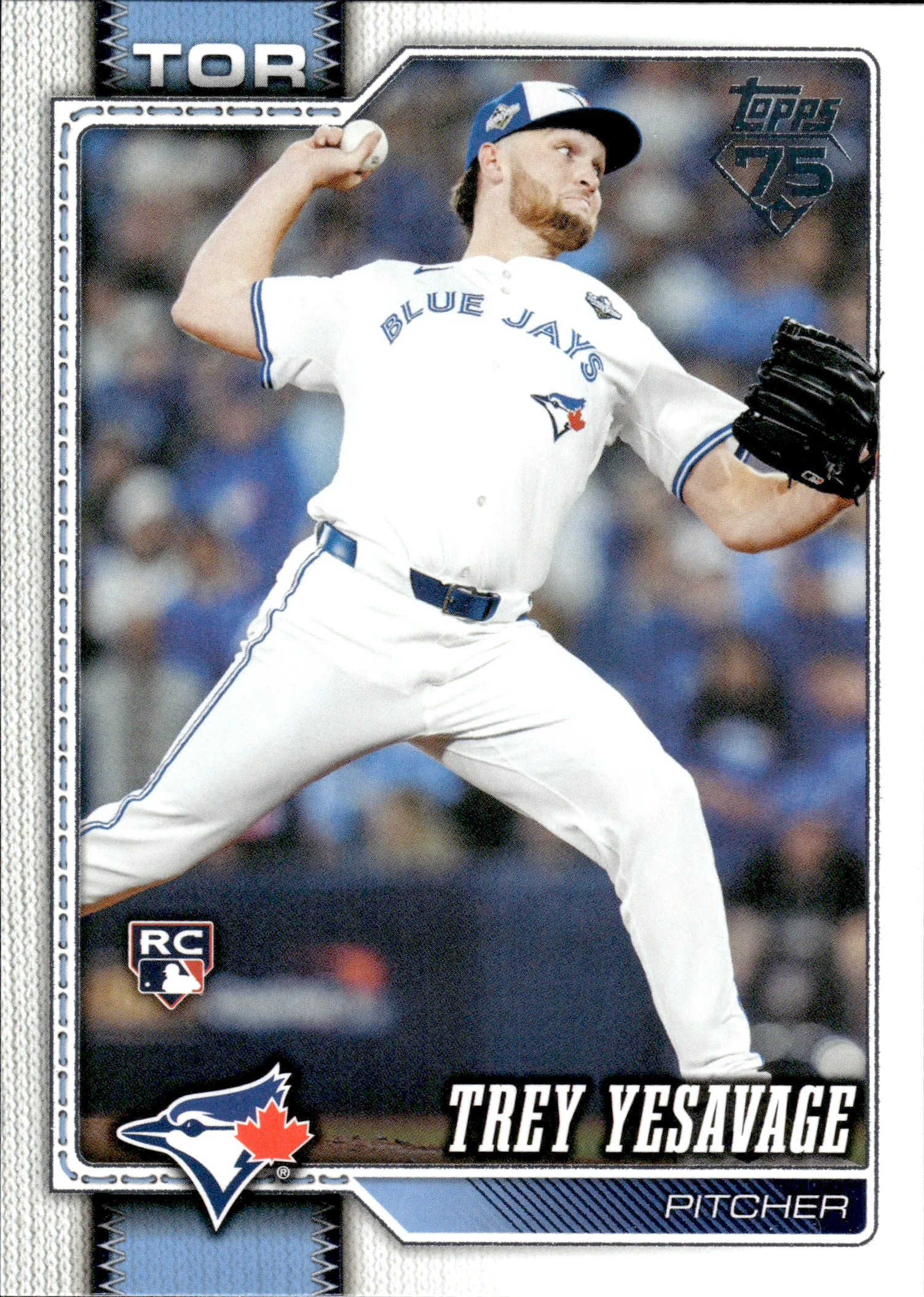 Trey Yesavage #620 Rookie Card 2026 Topps Series 2 Baseball baseball rookie card - Front