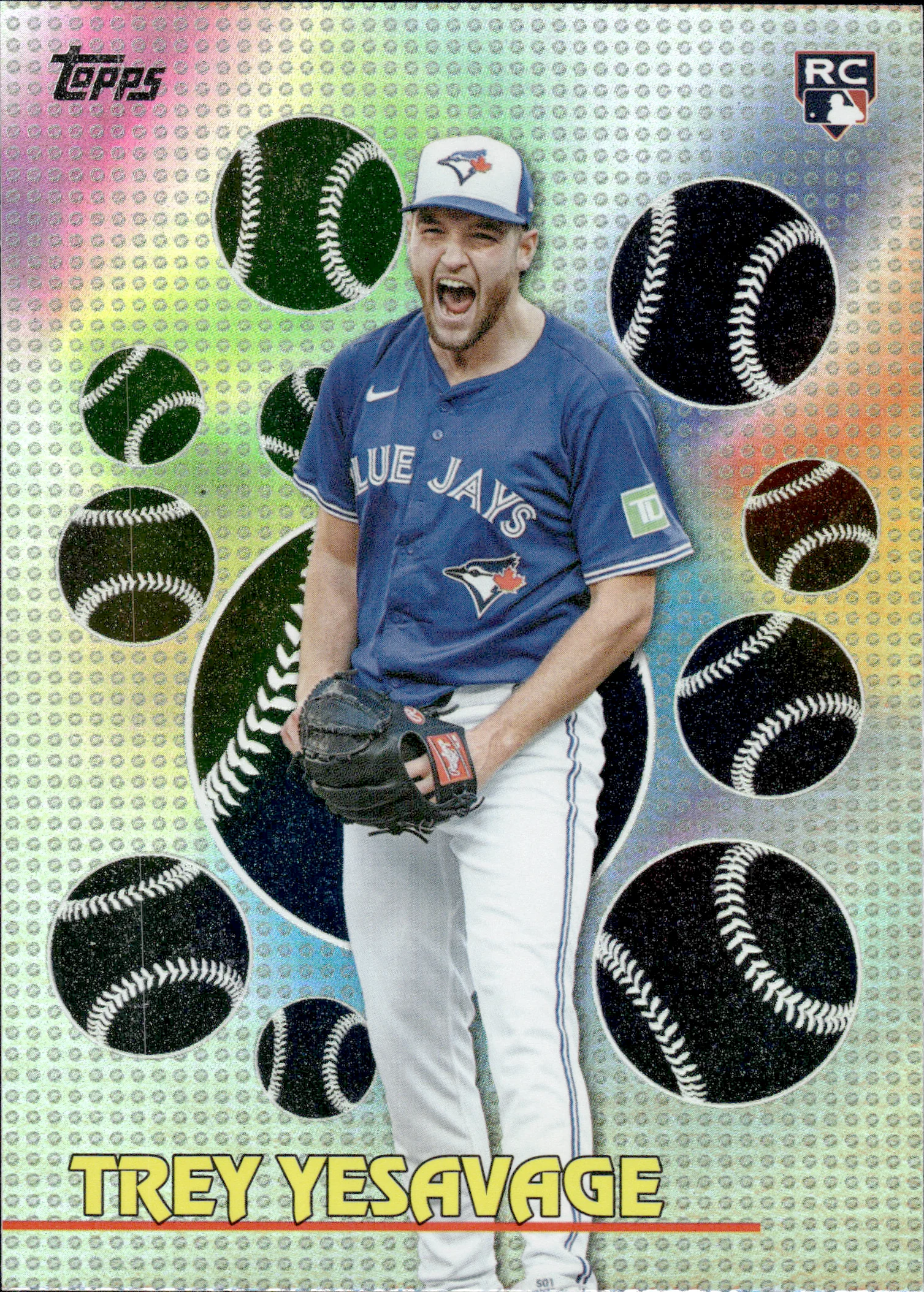 Trey Yesavage #TOG-40 Rookie Card 2026 Topps Series 2 Baseball Titans of the Game baseball rookie card - Front