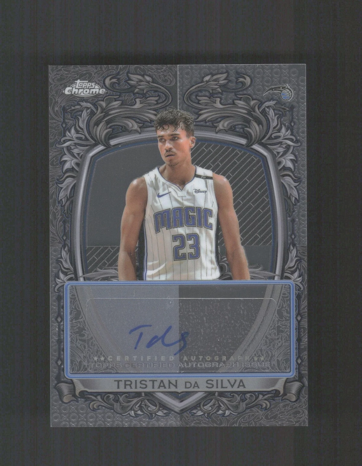 Tristan da Silva 2025 Topps Chrome Basketball card