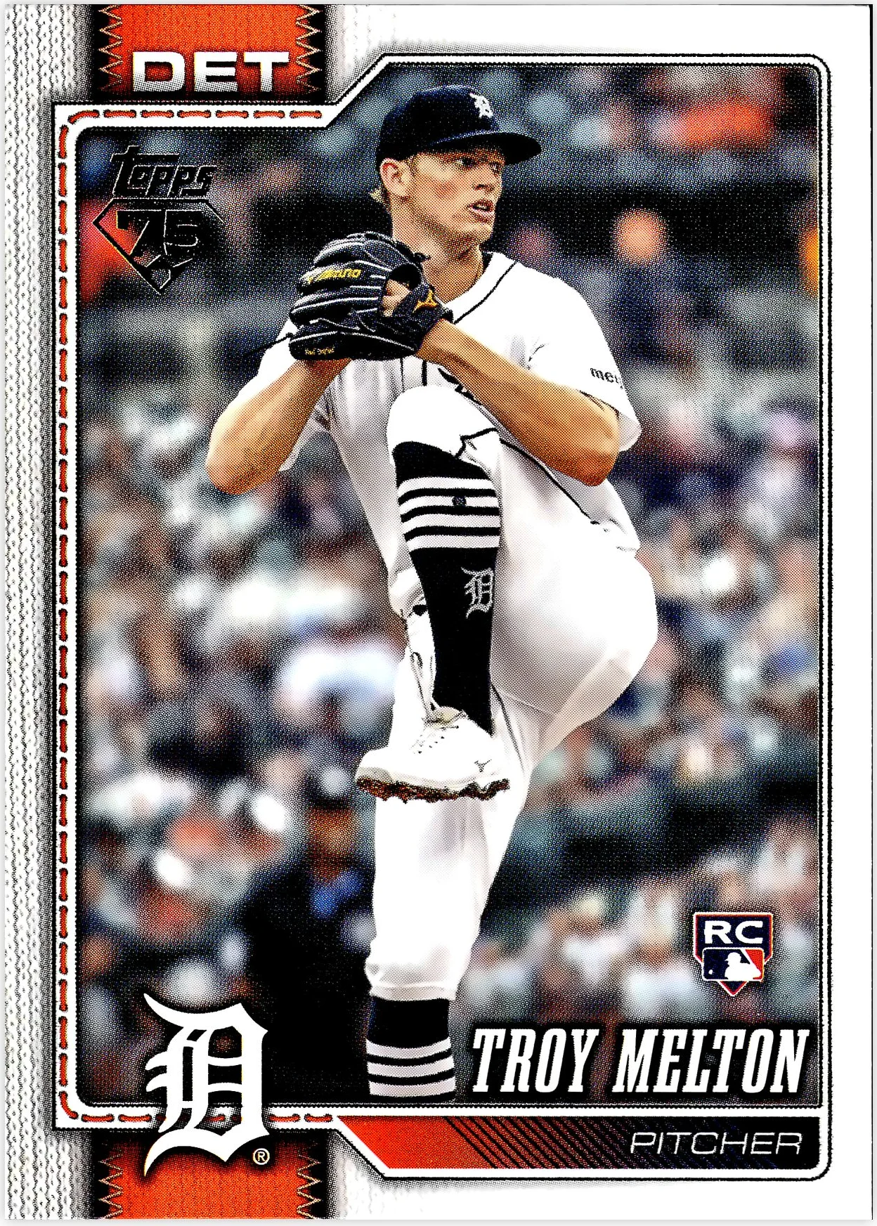 Troy Melton 2026 Topps #212 baseball rookie card - Front