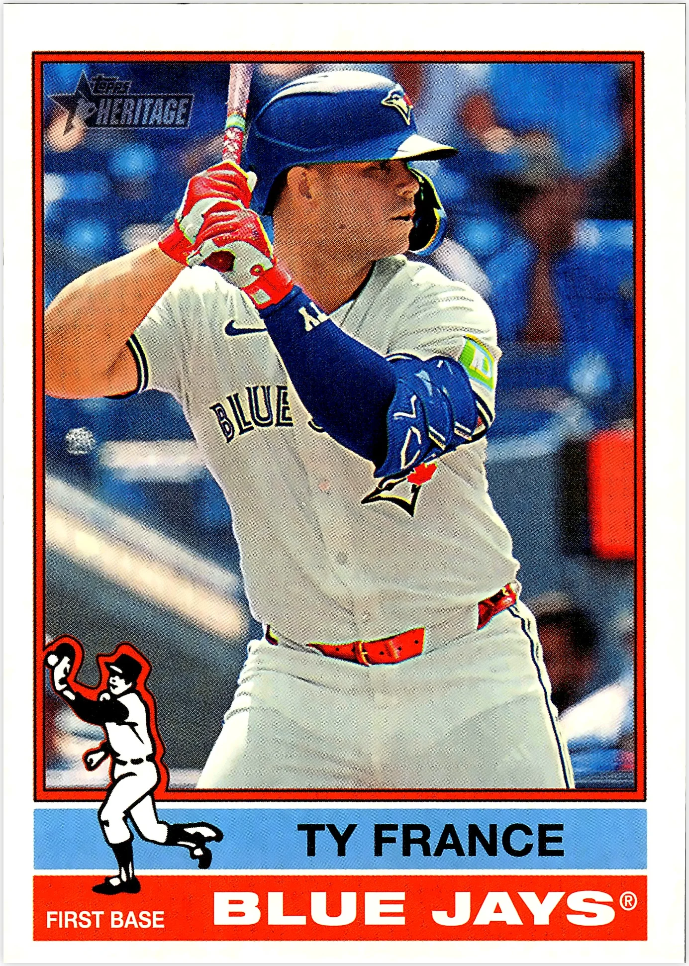 Ty France 2025 Topps Heritage #644 baseball card - Front