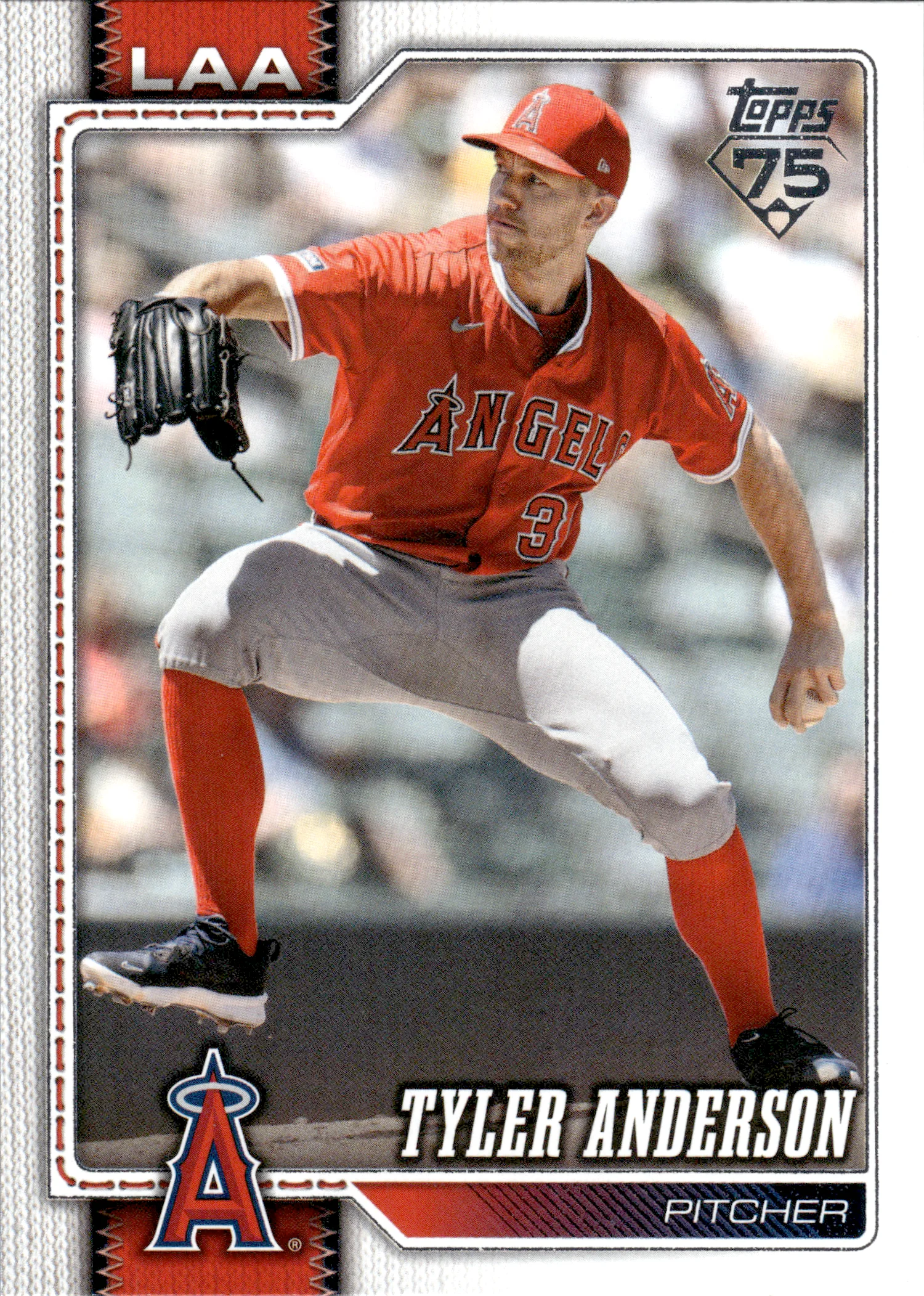 Tyler Anderson #694 2026 Topps Series 2 baseball card - Front