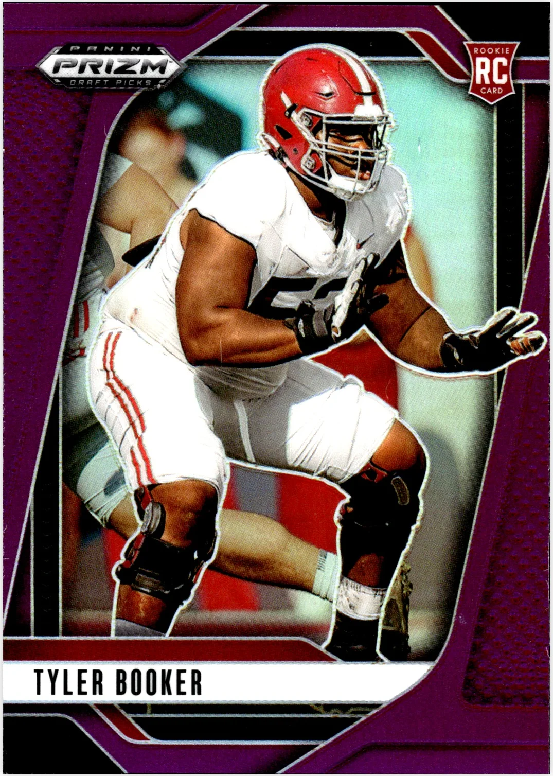 Tyler Booker 2025 Panini Prizm Draft Picks #140 Prizms Purple football card - Front