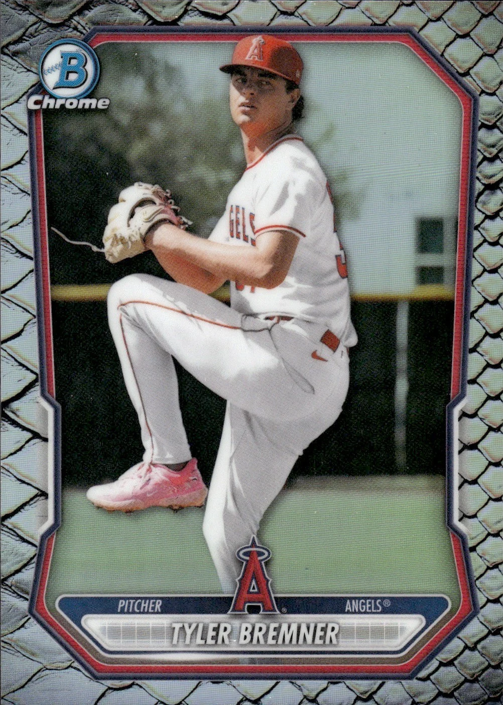 Tyler Bremner #BCP-9 2026 Bowman Chrome Baseball Reptilian front