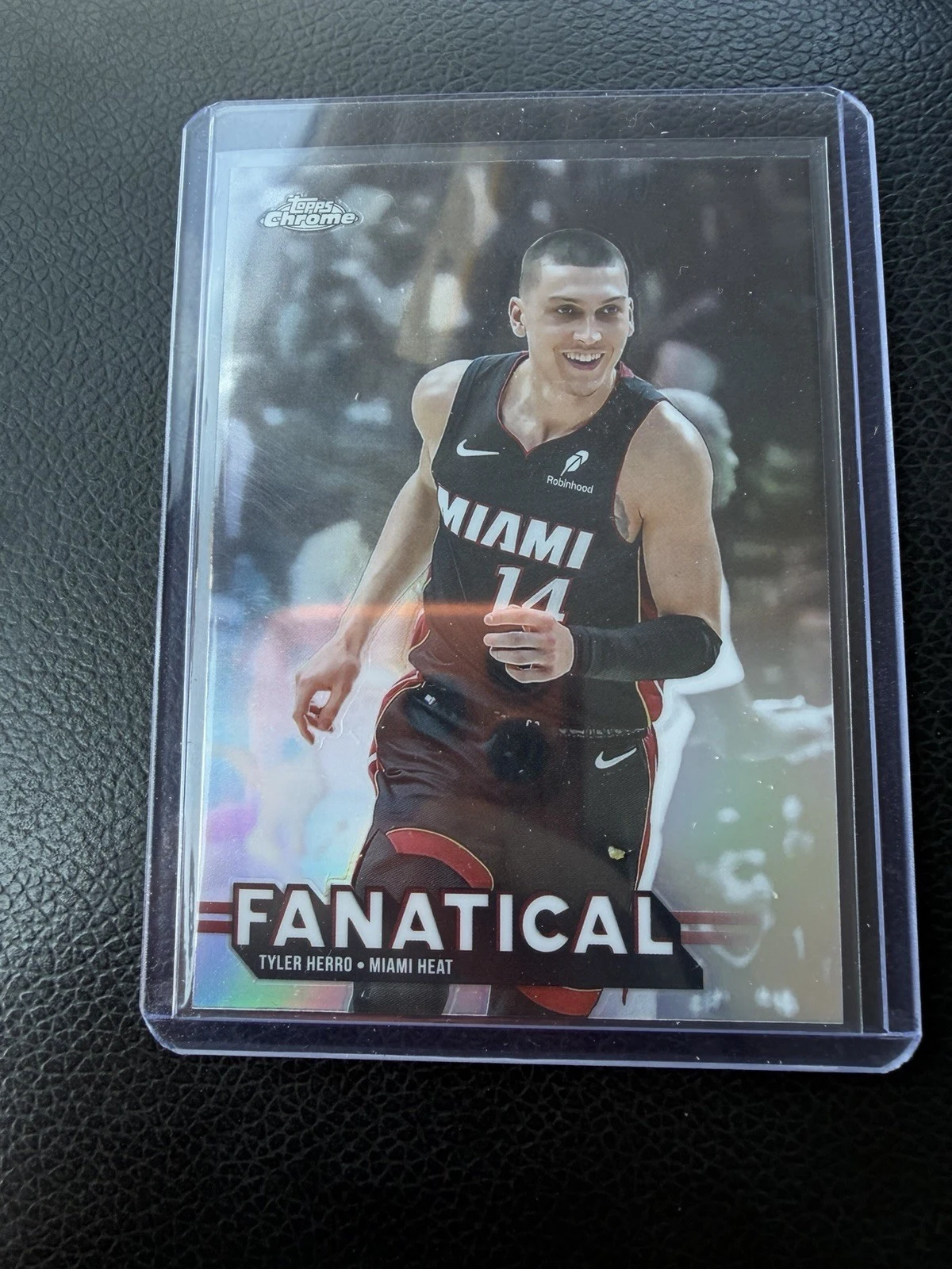 Tyler Herro 2025-26 Topps Chrome card