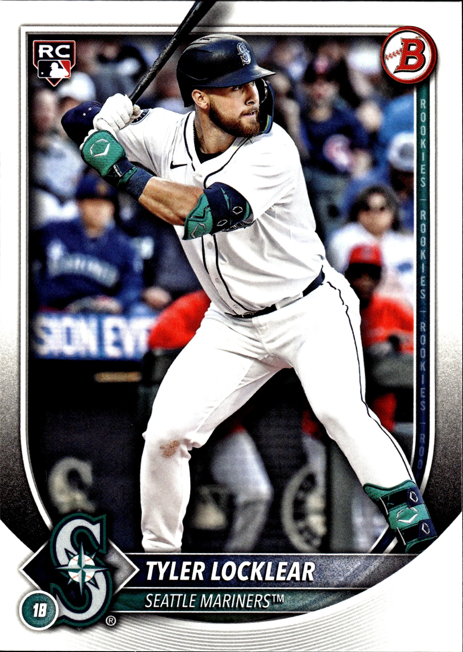 Tyler Locklear 2025 Bowman #93 baseball rookie card - Front