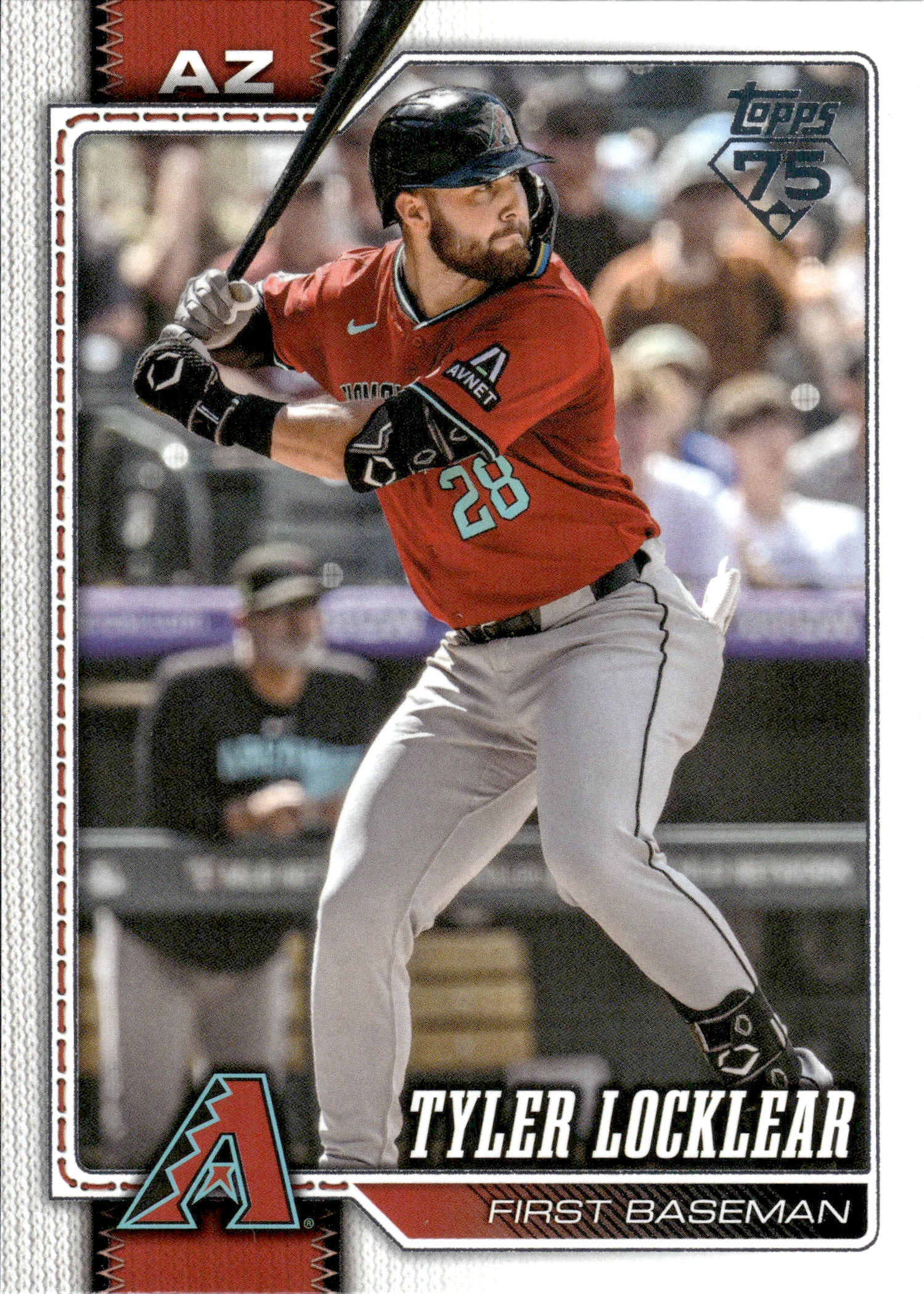 Tyler Locklear #430 2026 Topps Series 2 baseball card - Front