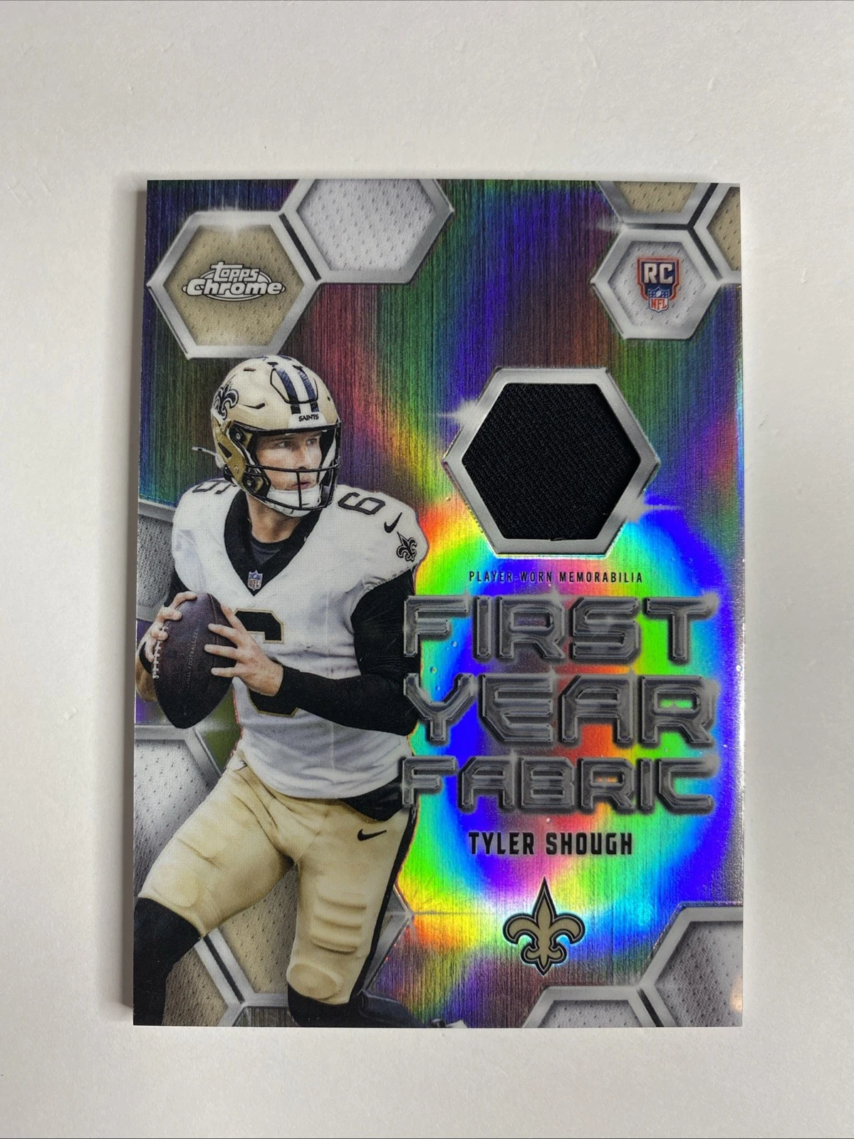 Tyler Shough 2025 Topps Chrome Football card