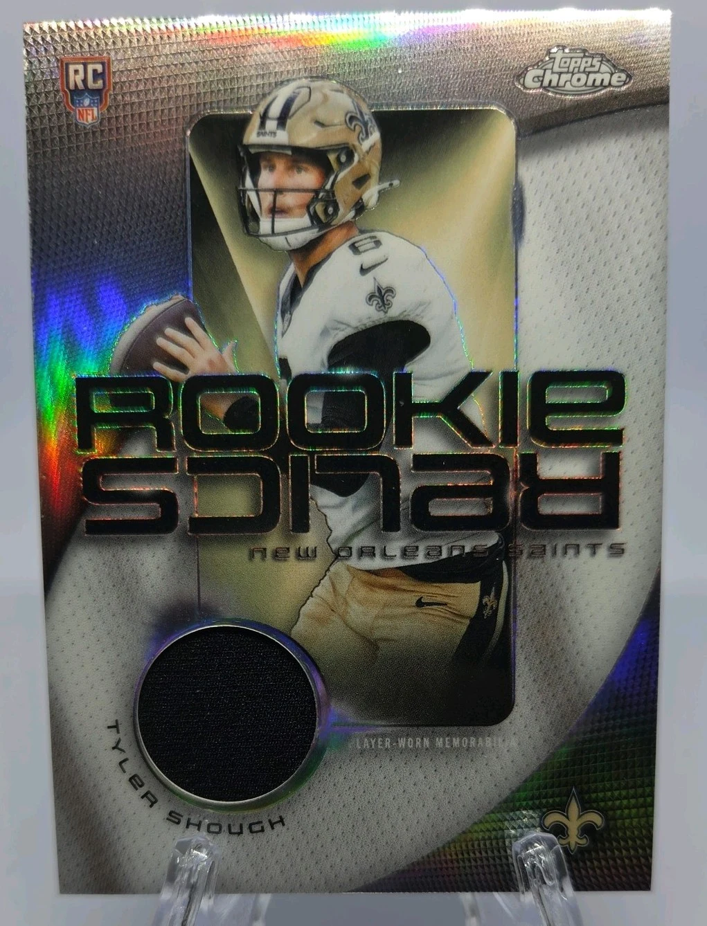 Tyler Shough 2025 Topps Chrome Football card