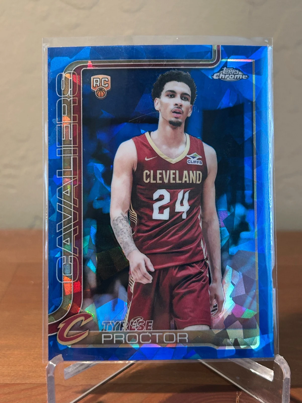 Tyrese Proctor 2025-26 Topps Chrome card