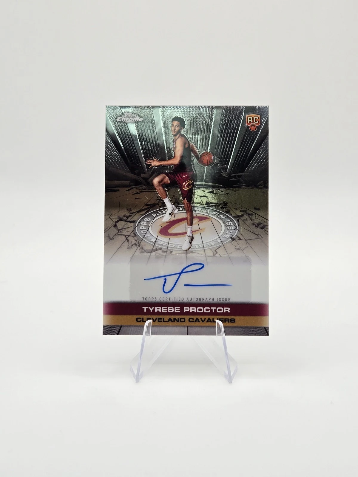 Tyrese Proctor 2025-26 Topps Chrome card