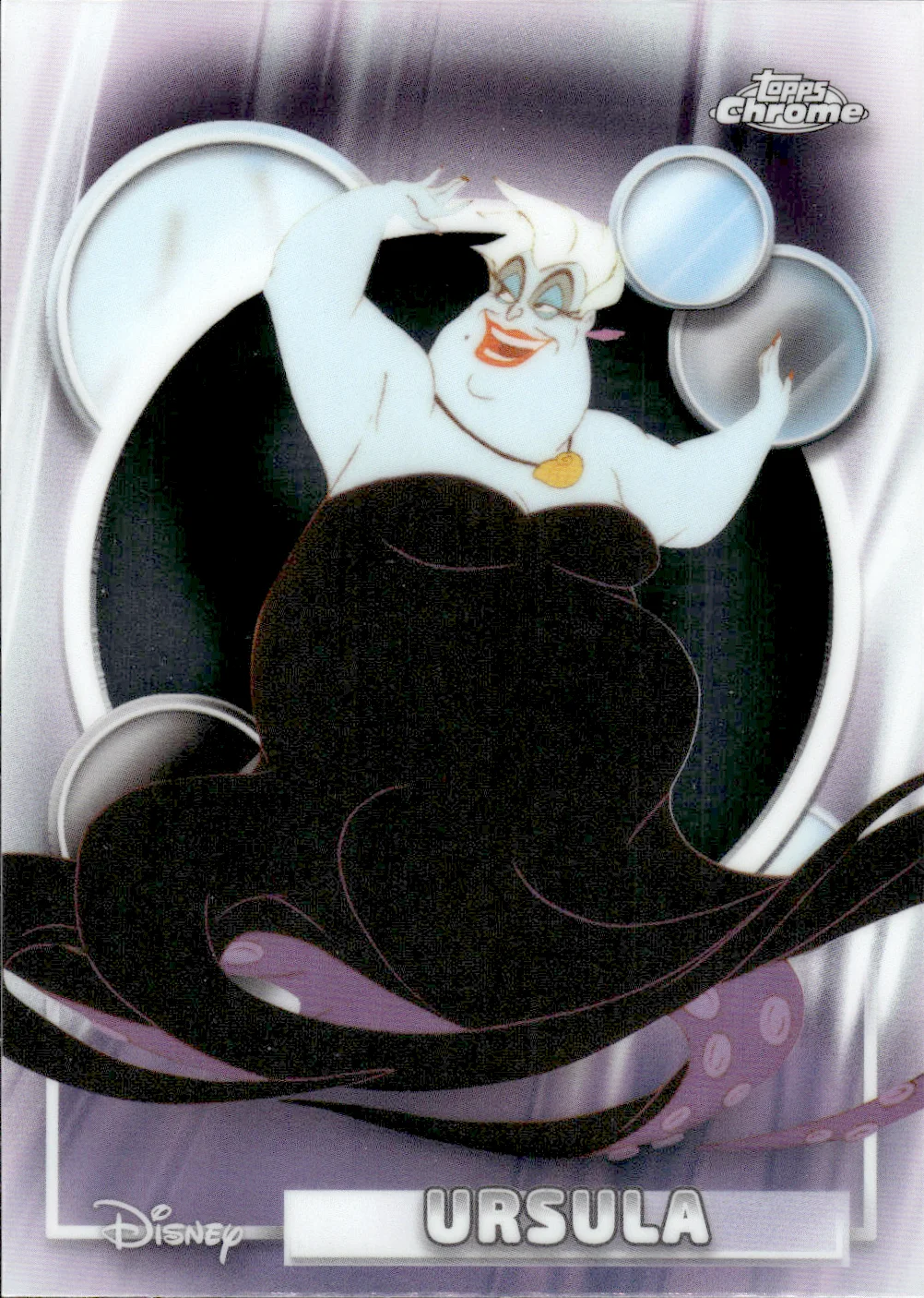 Ursula #108 2026 Topps Chrome Disney trading card - Front