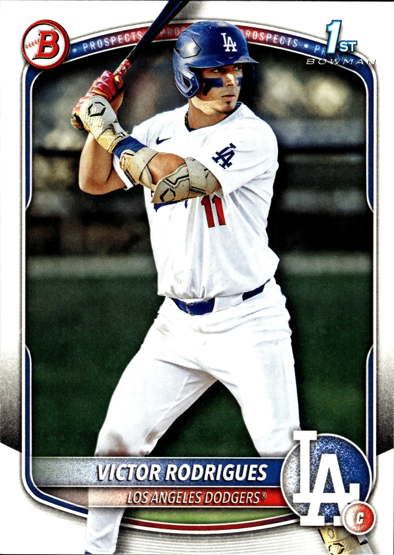 Victor Rodrigues 2025 Bowman #BP-45 Prospects baseball card - Front