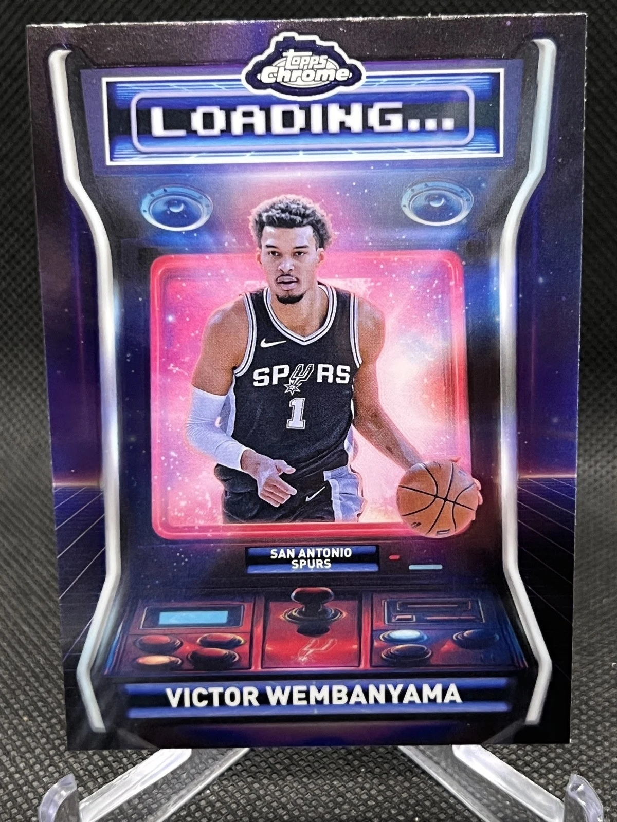 Victor Wembanyama 2025 Topps Chrome Basketball card