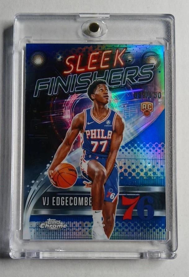 VJ Edgecombe 2025-26 Topps Chrome card