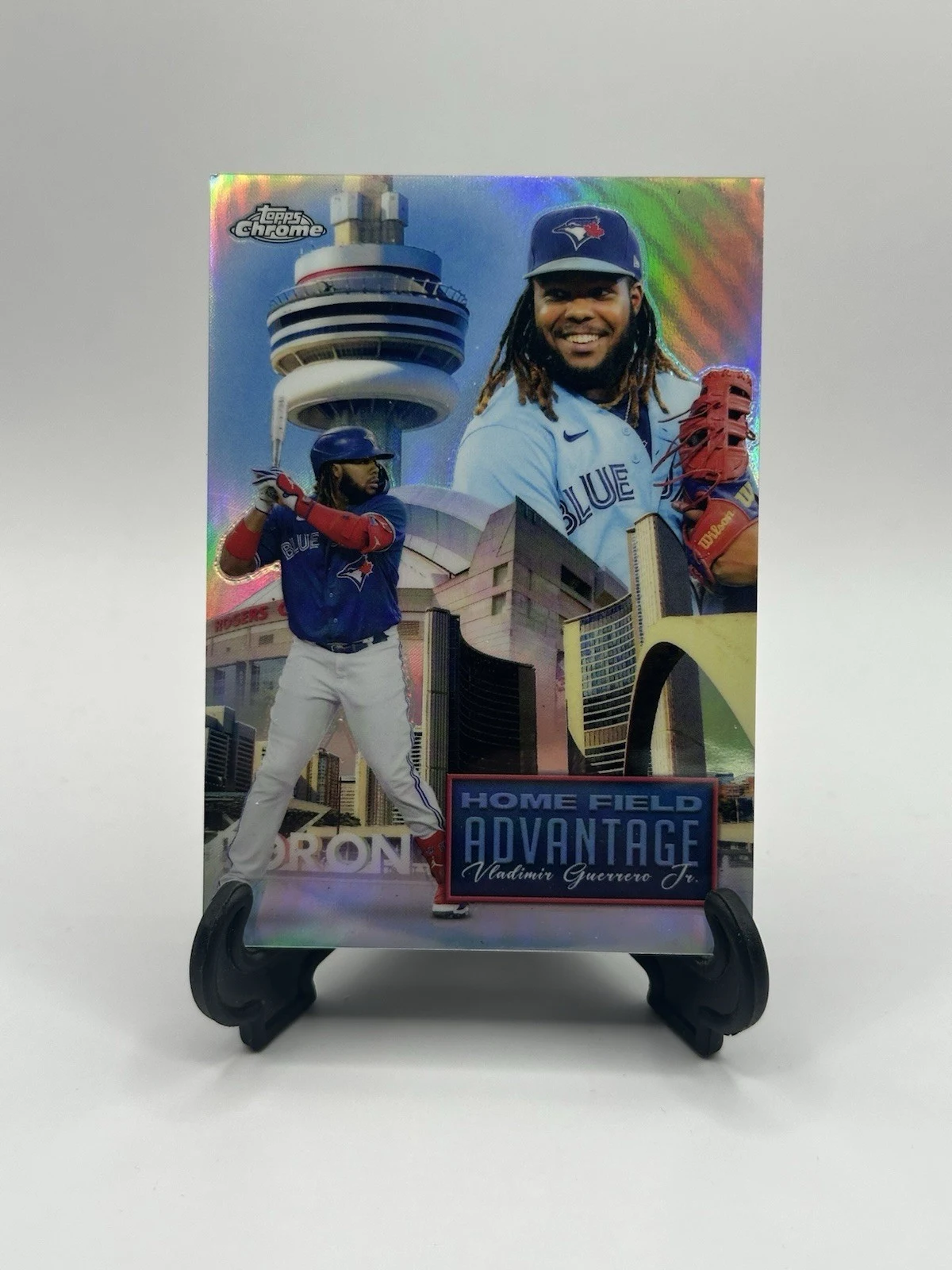 Vladimir Guerrero Jr. #HFAC-30 2024 Topps Chrome Update Baseball Home Field Advantage front