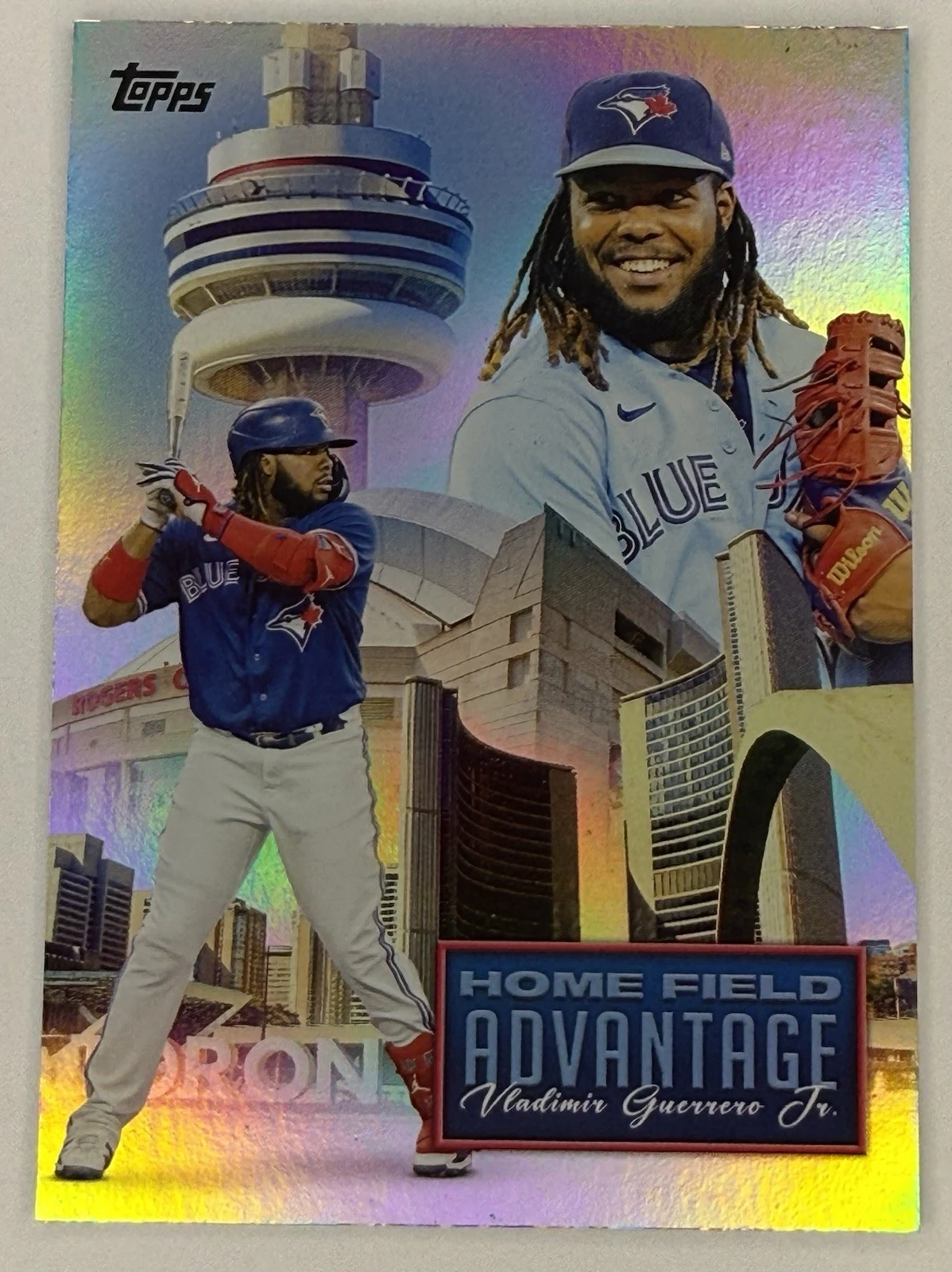 Vladimir Guerrero Jr. #HFA-38 2024 Topps Update Series Baseball Home Field Advantage front