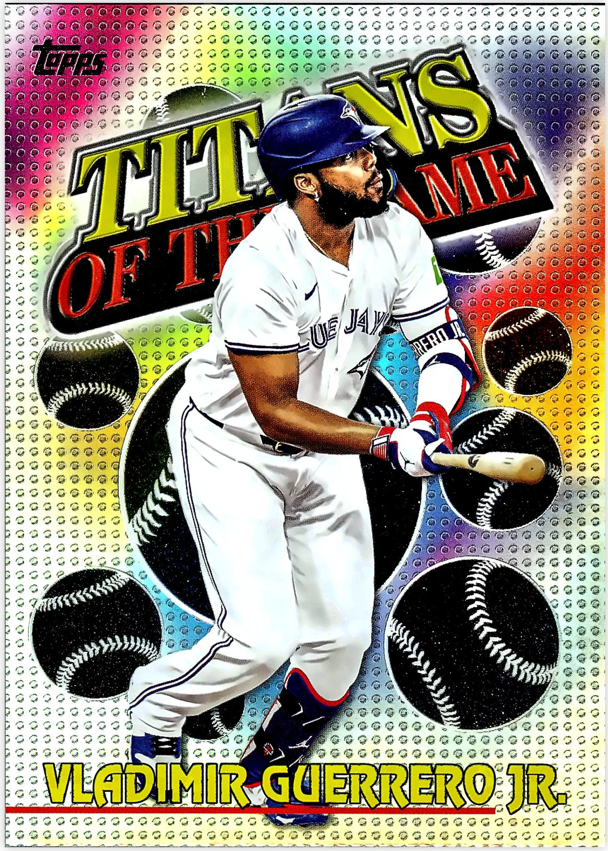 Vladimir Guerrero Jr. 2026 Topps #TOG-17 Titans of the Game baseball card - Front